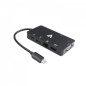 V7 V7UC-U3CRJ45HDVG-BLK adattatore grafico USB 3840 x 2160 Pixel Nero