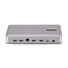 StarTech.com Docking station USB4, USB-C 40Gbps, doppio video HDMI, fino a 2x 4K 60Hz 4 4 4 (RGB) o 2x 4K 120Hz 4 2 2, dock