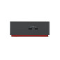 Lenovo 40B00300IT replicatore di porte e docking station per laptop Cablato Thunderbolt 4 Nero, Rosso