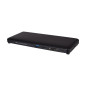 V7 DOCKUCPT3D replicatore di porte e docking station per laptop Cablato USB 3.2 Gen 2 (3.1 Gen 2) Type-C Nero