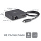 StarTech.com Adattatore Multiporta USB-C per Portatili - 4k HDMI - GbE - USB Tipo C - USB-A