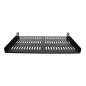 StarTech.com Mensola Rack 19" 1U - Ripiano Ventilato per Armadio Rack 19 pollici a sbalzo per Dispositivi e Apparecchiature di