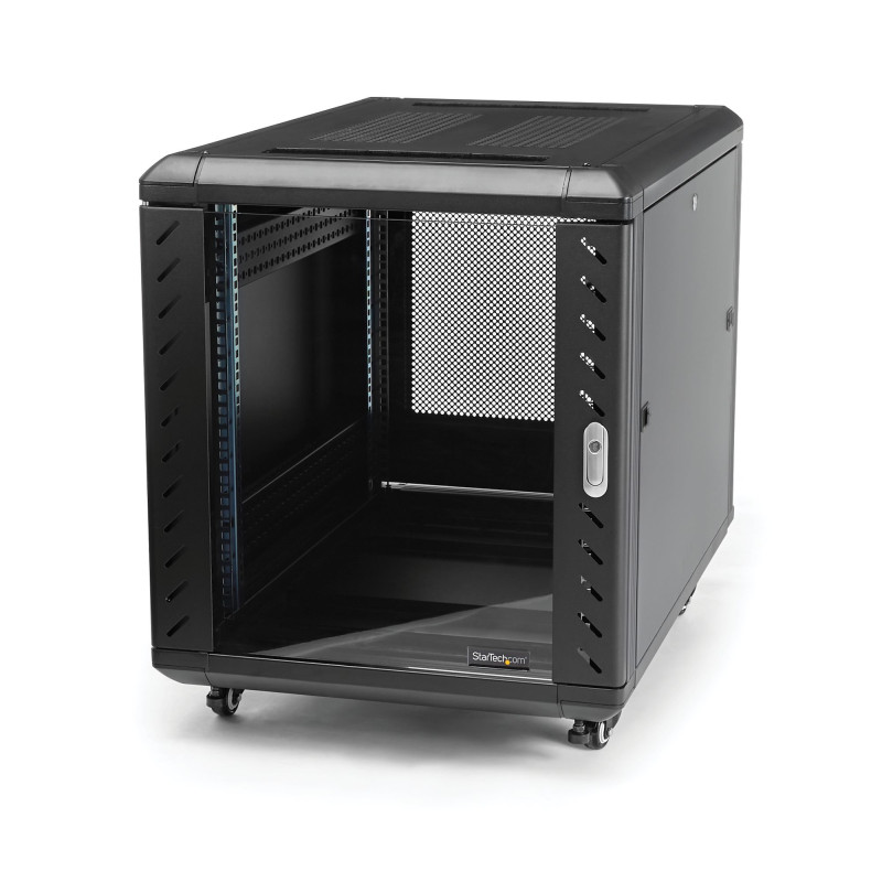 StarTech.com Armadio server rack chiuso a ribalta 12U 90 cm con ruote