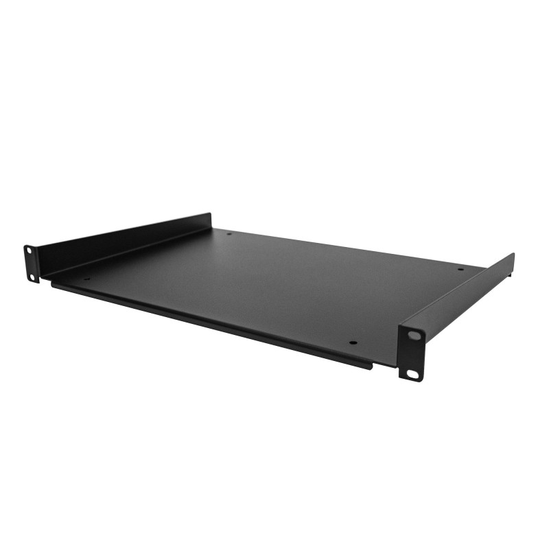 StarTech.com Mensola Rack 19" 1U - Ripiano per Armadio Rack 19" a sbalzo per Dispositivi e Apparecchiature di rete non