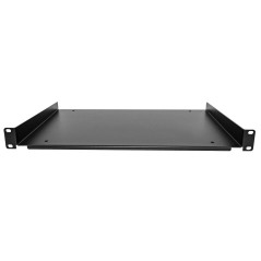 StarTech.com Mensola Rack 19" 1U - Ripiano per Armadio Rack 19" a sbalzo per Dispositivi e Apparecchiature di rete non