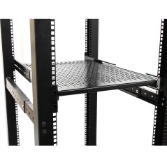 StarTech.com Ripiano scorrevole per montaggio a rack profondità regolabile con fessure 2U – 22.7kg