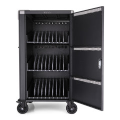 V7 Carrello di ricarica - 30 dispositivi - Per proteggere, conservare e caricare Chromebook, notebook e tablet - Spina Schuko