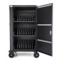 V7 Carrello di ricarica - 30 dispositivi - Per proteggere, conservare e caricare Chromebook, notebook e tablet - Spina Schuko