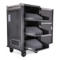 V7 Carrello di ricarica - 30 dispositivi - Per proteggere, conservare e caricare Chromebook, notebook e tablet - Spina Schuko