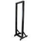 StarTech.com Server Rack a 2 Montanti 42U Open Frame, Armadio Rack di Rete 19" con Ruote, Rack Server 19 Pollici a Telaio