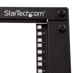 StarTech.com Server Rack a 4 Montanti 42U Open Frame, Armadio Rack di Rete 19" con Ruote, Rack Server per Apparecchiature