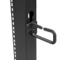 StarTech.com Server Rack a 4 Montanti 8U Open Frame, Armadio Rack di Rete 19" con Ruote, piedini di livellamento o montaggio a