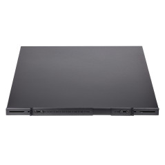 StarTech.com Ripiano 1U regolabile per montaggio su rack 19" - Robusto ripiano per armadio server rack 19 pollici - Mensola