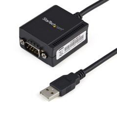 StarTech.com Cavo adattatore RS-232 USB FTDI a seriale 1 porta, con interfaccia COM