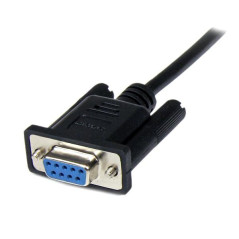 StarTech.com Cavo seriale null modem DB9 RS232 nero 2 m - F/M