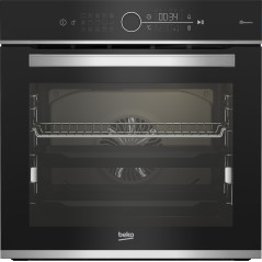 Beko BBIMM13400XCSW 72 L 3400 W Nero, Acciaio inox