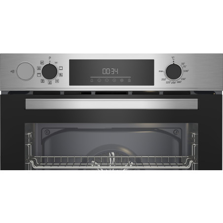 Beko b300 Forno Multifunzione BBIS12300XDE Assistito a Vapore SteamAssist, , 9 Funzioni, A+, Acciaio Inox