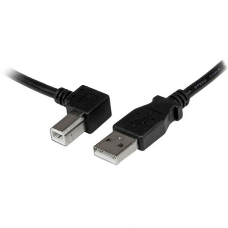 StarTech.com Cavo USB 2.0 A a B con angolare sinistro 3 m - M M