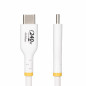 StarTech.com Cavo di ricarica USB-C Bianco da 4m, cavo USB C certificato USB-IF, 240W PD EPR, cavo di ricarica USB 2.0 Tipo-C