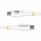 StarTech.com Cavo di ricarica USB-C Bianco da 4m, cavo USB C certificato USB-IF, 240W PD EPR, cavo di ricarica USB 2.0 Tipo-C