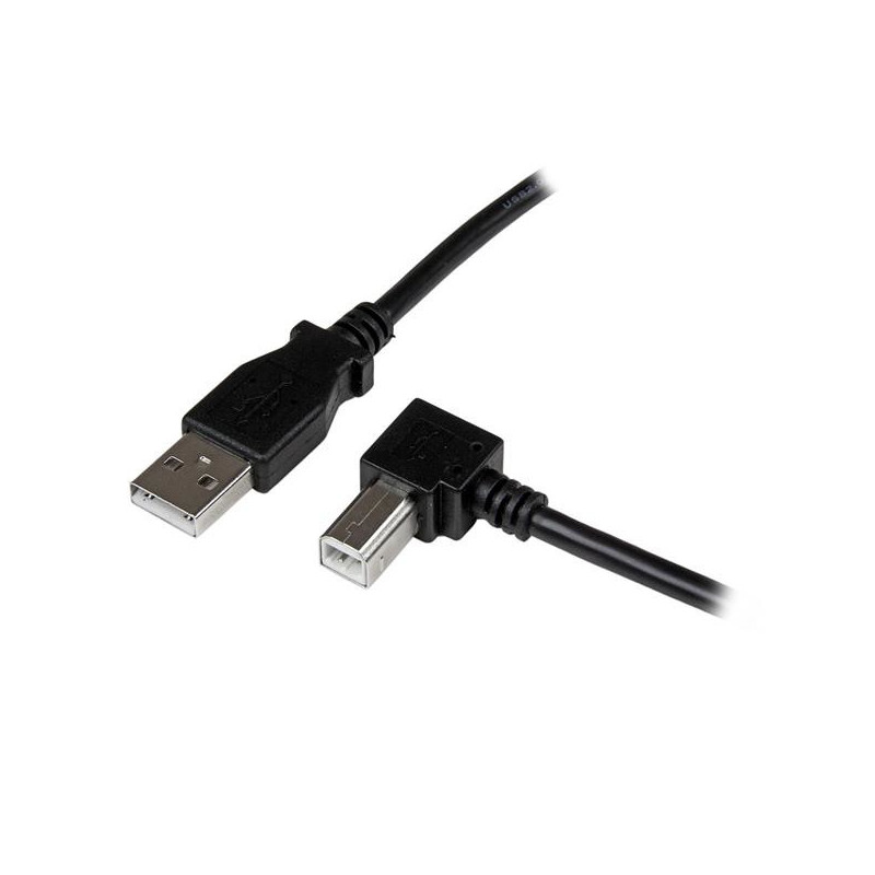 StarTech.com Cavo USB 2.0 A a B con angolare destro da 2 m - M/M