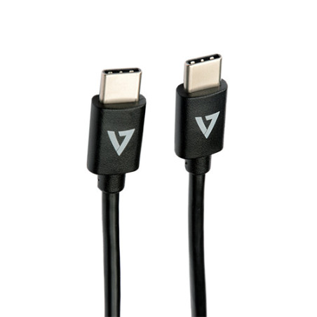 V7 V7USB2C-1M cavo USB USB 2.0 USB C Nero