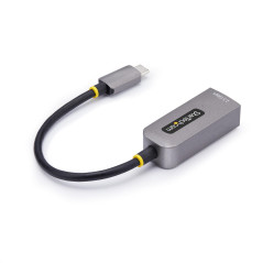 StarTech.com Adattatore Ethernet USB C, Convertitore di Rete NIC NBASE-T 2.5 1GbE da USB Type-C 3.0 a RJ45. Compatibile