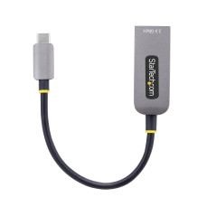 StarTech.com Adattatore Ethernet USB C, Convertitore di Rete NIC NBASE-T 2.5 1GbE da USB Type-C 3.0 a RJ45. Compatibile