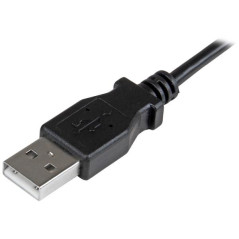 StarTech.com Cavo di ricarica e sincronizzazione micro USB da 1 m - USB-A a Micro B ad angolo destro - M M - 0,25mm²