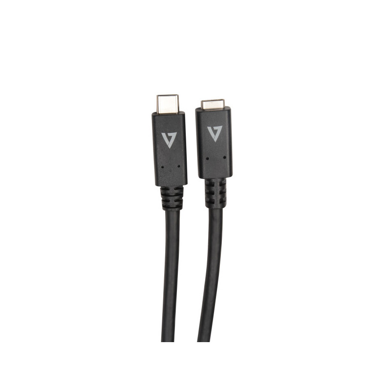 V7 V7UC3EXT-2M cavo USB USB 3.2 Gen 1 (3.1 Gen 1) USB C Nero