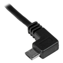 StarTech.com Cavo di ricarica e sincronizzazione micro USB da 1 m - USB-A a Micro B ad angolo sinistro - M M - 0,25mm²