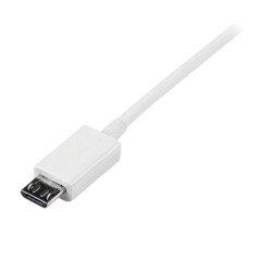 StarTech.com Cavo micro USB bianco 0,5 m - A a Micro B