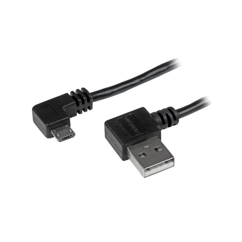 StarTech.com Cavo da Usb a micro USB con connettori ad angolo destro - M/M da 2 m Nero