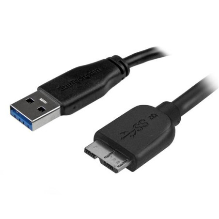 StarTech.com Cavo USB 3.0 Tipo A a Micro B slim - Connettore USB3.0 A a Micro B slim M M - 50cm