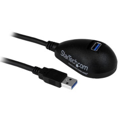 StarTech.com Cavo prolunga USB 3.0 SuperSpeed Tipo A da 1,5m - Maschio Femmina - Nero