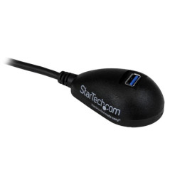 StarTech.com Cavo prolunga USB 3.0 SuperSpeed Tipo A da 1,5m - Maschio Femmina - Nero