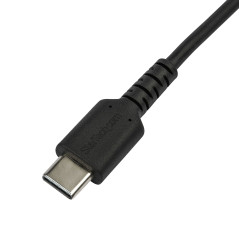 StarTech.com Cavo durevole da USB-C a Lightning da 2m nero - Cavo di alimentazione sincronizzazione in Fibra aramidica robusta