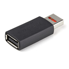 StarTech.com Adattatore USB maschio /femmina con ricarica sicura grazie al blocco dati - Caricatore USB tipo A con Data Blocker