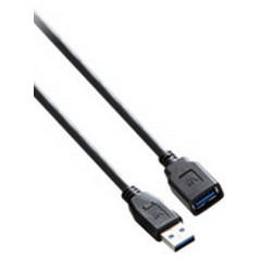 V7 Cavo USB nero da USB 3.0 A femmina a USB 3.0 A maschio 1.8m 6ft