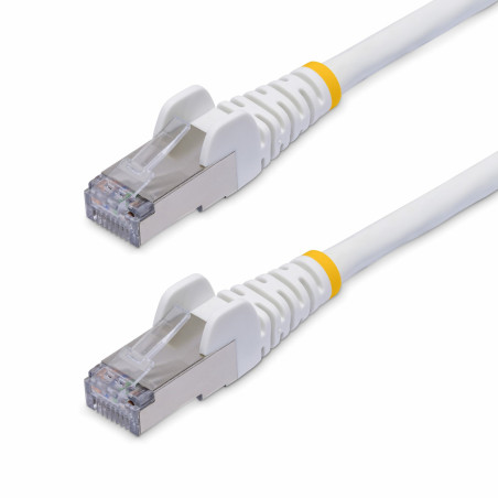 StarTech.com Cavo Ethernet CAT8 bianco da 1m, RJ45 Snagless, 25G 40G, 2000MHz, 100W PoE++, S FTP, cavo lan in rame puro 26AWG,