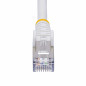 StarTech.com Cavo Ethernet CAT8 bianco da 1m, RJ45 Snagless, 25G/40G, 2000MHz, 100W PoE++, S/FTP, cavo lan in rame puro 26AWG,