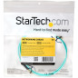 StarTech.com Cavo di rete patch Duplex in fibra ottica multimodale LSZH 50/125 da 10 Gb 1m LC-LC - acqua