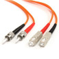 StarTech.com Cavo di rete patch ST - SC 62.5/125 multimodale duplex in fibra ottica da 2m