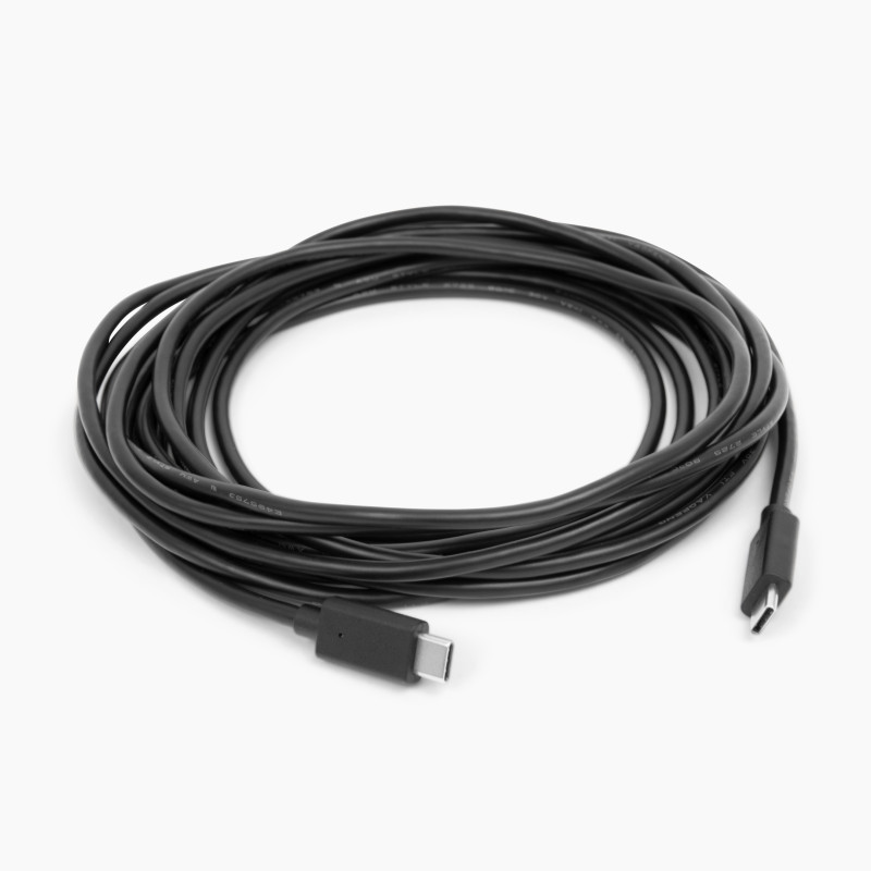 Owl Labs USB C Male to USB C Male Cable for Meeting Owl 3 (16 Feet / 4.87M) cavo USB 4,87 m Nero