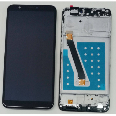 Pantalla Lcd + Pantalla Táctil + Marco Para Huawei P Smart Fig-Lx1 Lx2 Lx3 Negro