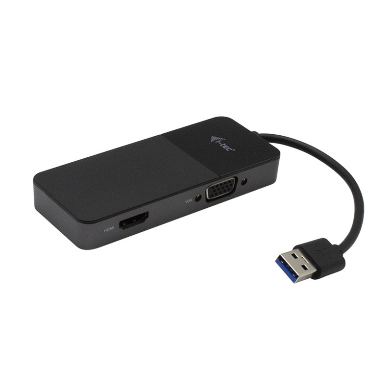 i-tec USB 3.0 / USB-C Dual HDMI and VGA Video Adapter