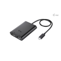 i-tec USB-C Dual 4K 60Hz (single 8K 30Hz) DP Video Adapter