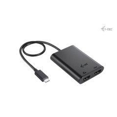 i-tec USB-C Dual 4K 60Hz (single 8K 30Hz) HDMI Video Adapter