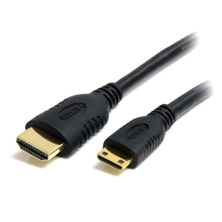 StarTech.com Cavo HDMI ad alta velocità 0,5m con Ethernet - HDMI a Mini HDMI - M/M