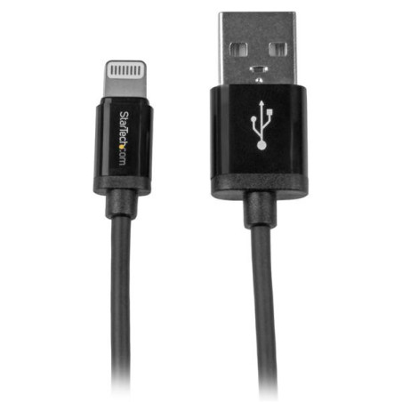 StarTech.com Cavo connettore lightning a 8 pin Apple nero a USB da 1m per iPhone   iPod   iPad